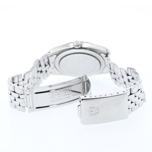 TUDOR Prince Oyster Date 74000N Cal.2824-2 Silver Dial AT Men's Watch - Picture 3 of 14